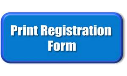 Print Registration Form Fall 2020